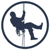 Rope rescue circle logo